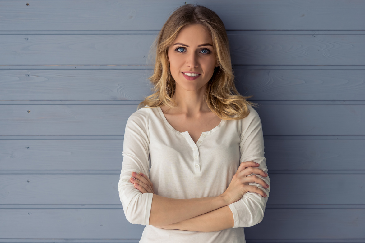 Beautiful young woman